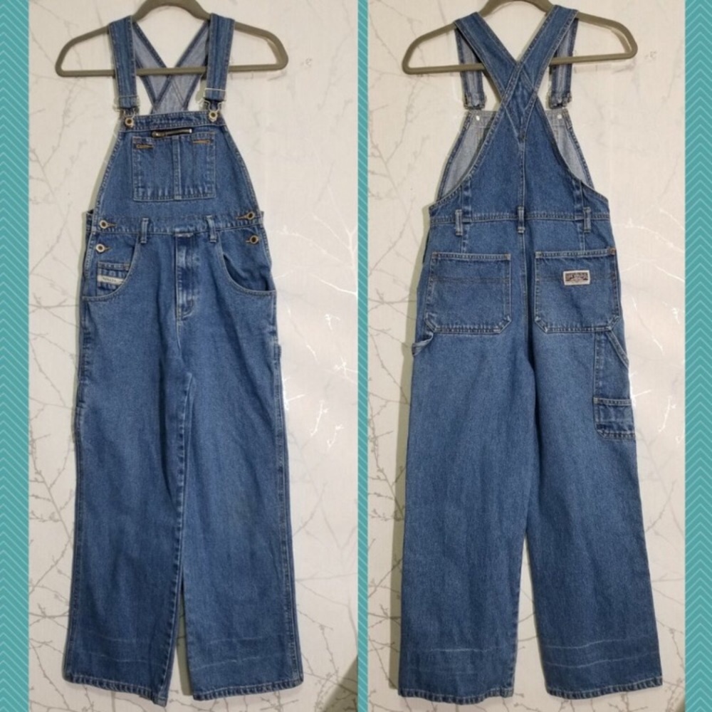 Nevada Jeans Vintage No Stretch Denim Overalls